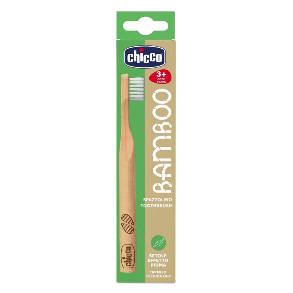 Бамбуковая зубная щетка Chicco
