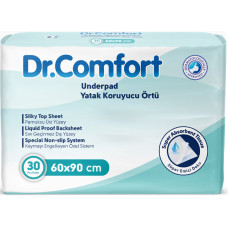 Пеленки Dr.Comfort 60х90 см 30 шт впитывающие  одноразова пеленка