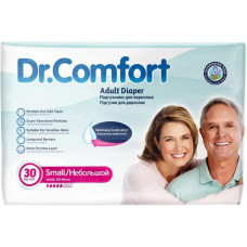 Підгузки для дорослих Dr Comfort Small 50-85 см 30 шт 5 крапель підгузки для лежачих