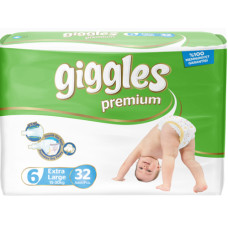 Підгузки дитячі Giggles Premium 6 Extra Large 15 + кг 32 шт