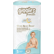 Підгузки дитячі Giggles Premium 5 Junior 11-25 кг 44 шт