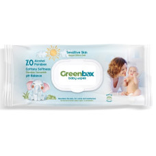 Влажные салфетки Greenbox Детские с клапоном 120 шт