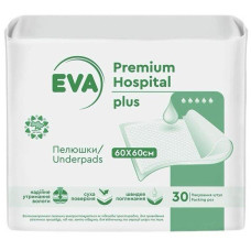 Пелюшки Eva Premium Hospital Plus 60х60 см 30-шт