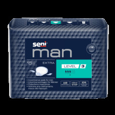 Прокладки урологічні для чоловіків SeniI Man Extra Level 3 15 шт