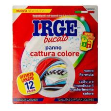 Серветка-пастка IRGE для прання кольорових речей 12 шт