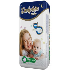 Підгузки дитячі Dolphin 2 Mini 3-6кг 40 шт