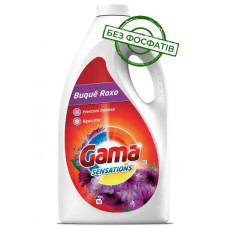 Гель для прання Gama Buque Roxo з квітковим ароматом 4050 мл 90 прань