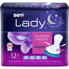 Прокладки урологічні Seni Ledi Night Super 12 шт 7 крап.