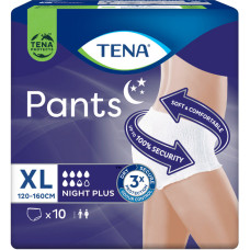 Підгузники труси для дорослих  Tena Pants Nightl Extra Large 10 шт. 7 крап.