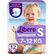 Підгузки трусики дитячі Libero Swimpants для плавання Small 7-12 кг 12 шт