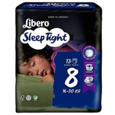 Підгузки трусики для дітей Libero Sleep Tight 8 16-30 кг 13 шт