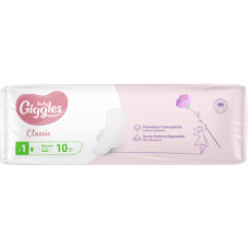 Гігієнічні прокладки Giggles Lady Classic Normal 1 5 крапель 10 шт Гігієнічні прокладки з крильцями