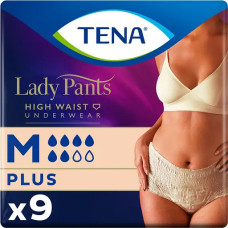 Урологічні труси для жінок Tena Lady Pants Plus Medium 9 шт Жіночі урологічні труси