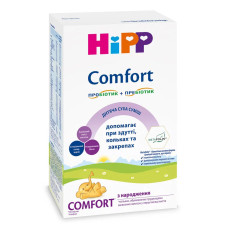 Детская сухая молочная смесь Hipp Comfort 300 г Молочная детская смесь Детская смесь с рождения