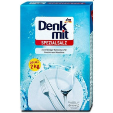 Соль для посудомоечных машин Denkmit Spezialsalz 2 кг Смягчающая соль для посудомоечной машины