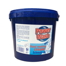 Паста для мытья рук Power Wash Hand washing cream Schmutz 5л Автопаста универсальная Очищающая паста